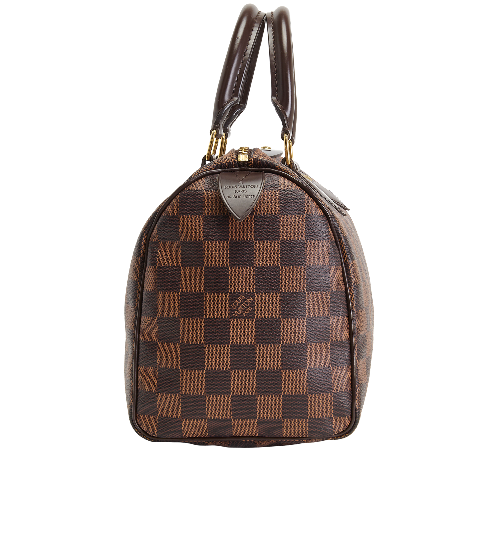 Speedy 25, &pound;850, Handbags, Brown, Canvas, Side view